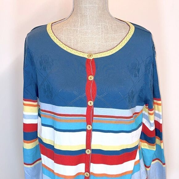 NWOT IVKO Aritzia Serbian Made Cardigan Sweater Women’s Large - Picture 2 of 9